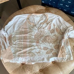 WE the Free Oversized Long Sleeve Top Size XL